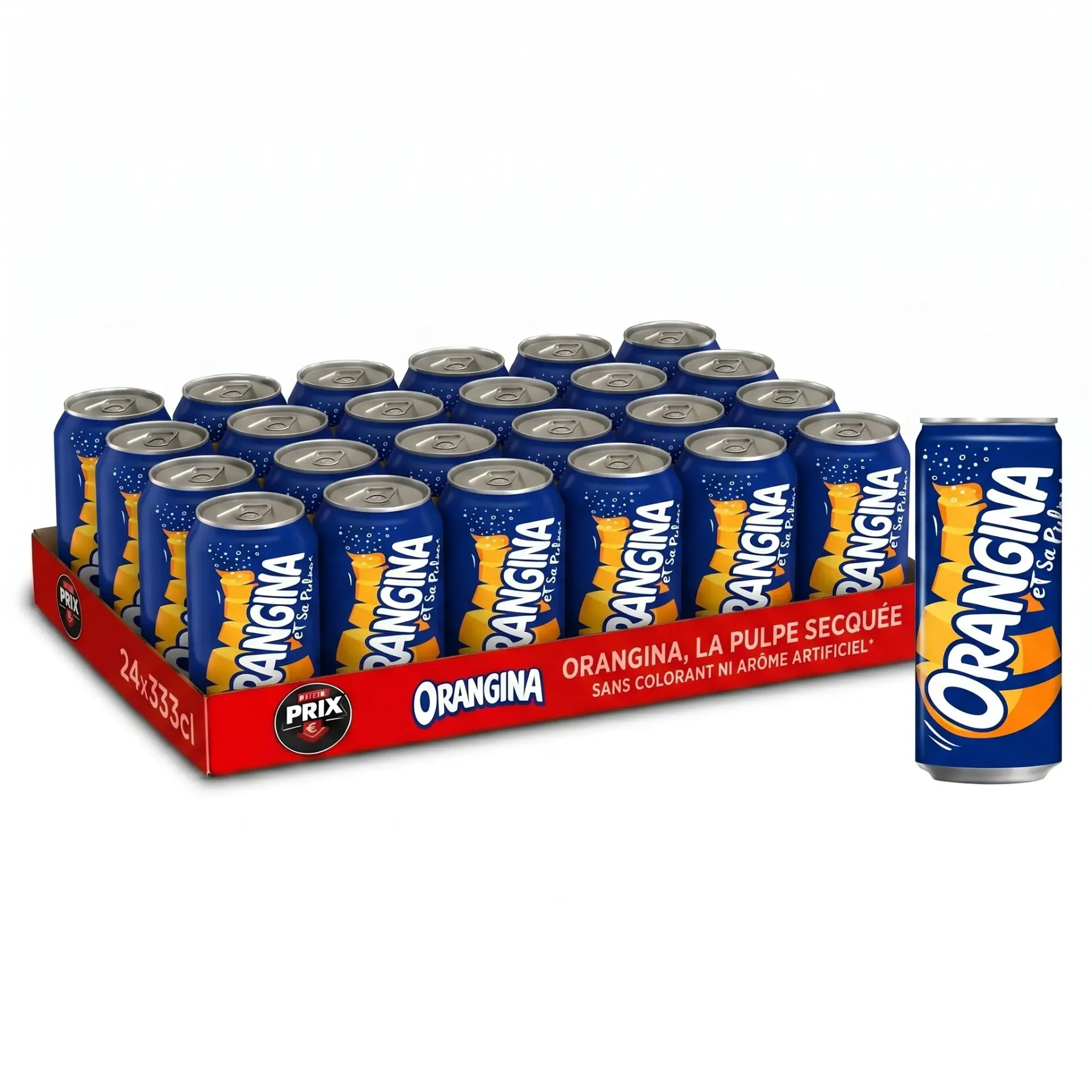 [ORA001] Orangina Original Canette 24x33 Cl