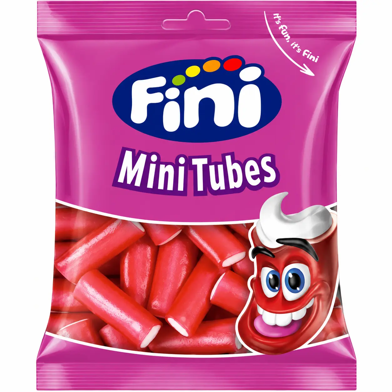 Fini Mini Tubes Bonbons 90 Gr