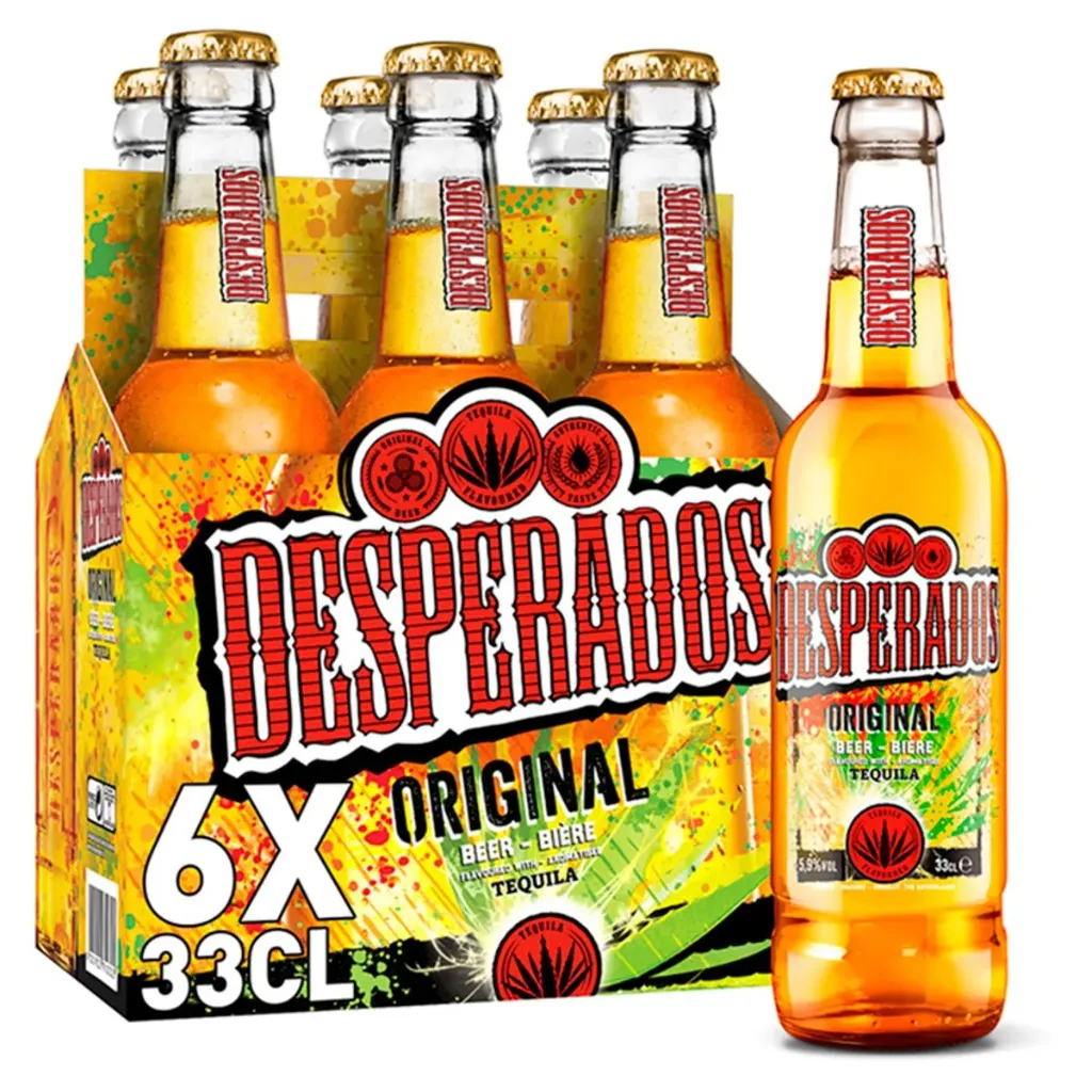 Desperados Original Bouteille 6x33 Cl (Consigne 0,60€ incluse)