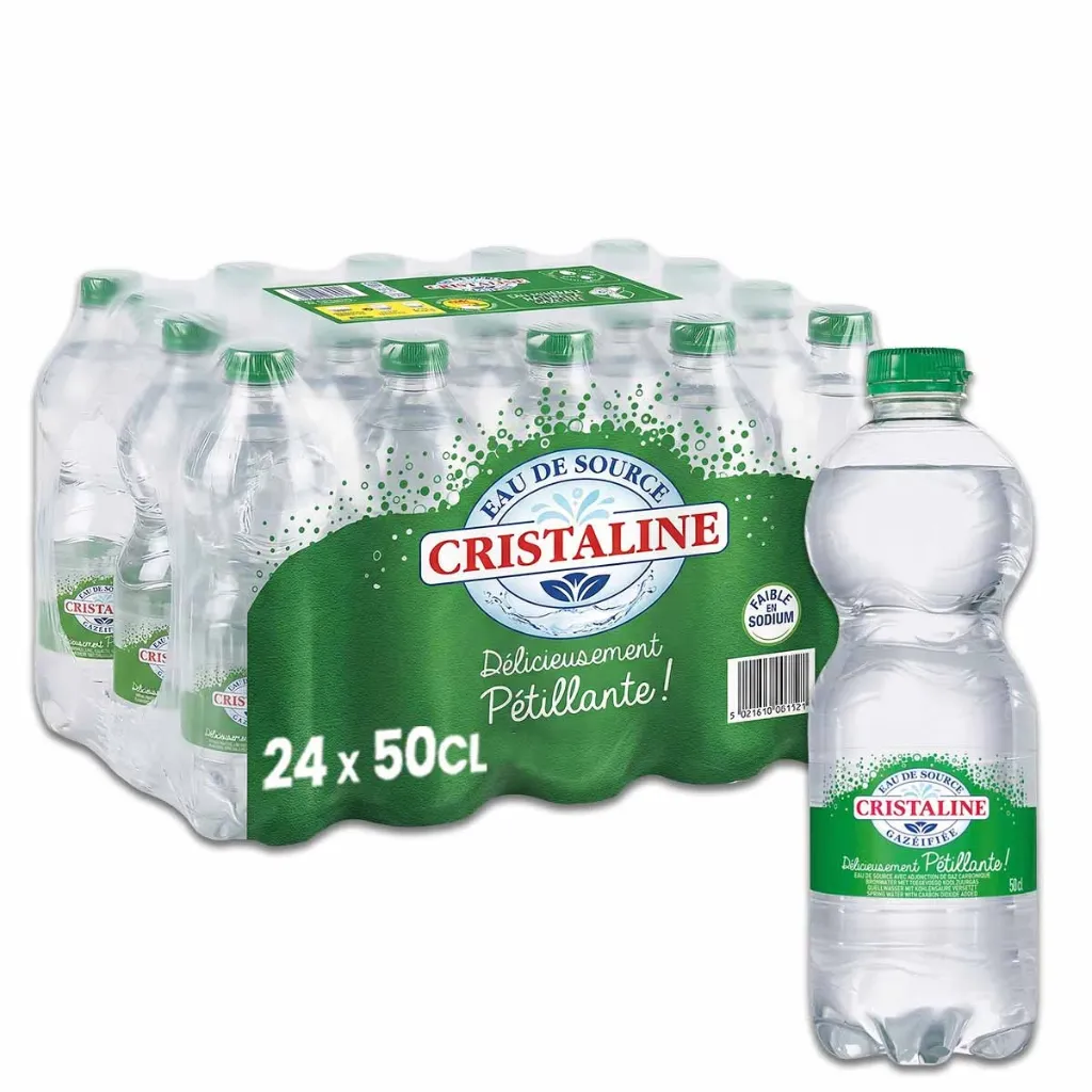 Cristaline Eau Pétillante Bouteille 24x50 Cl