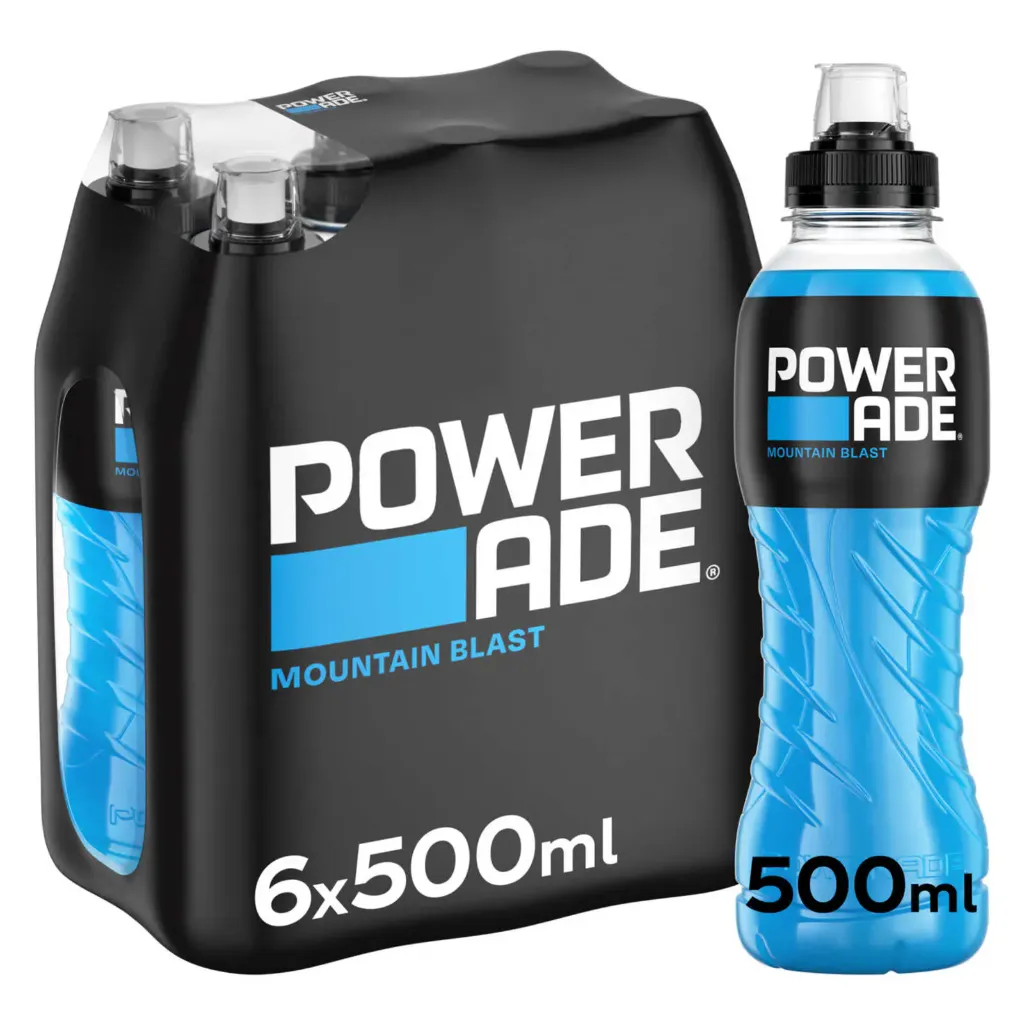 [POW001] Powerade Mountain Blast Bouteille 6x50 Cl