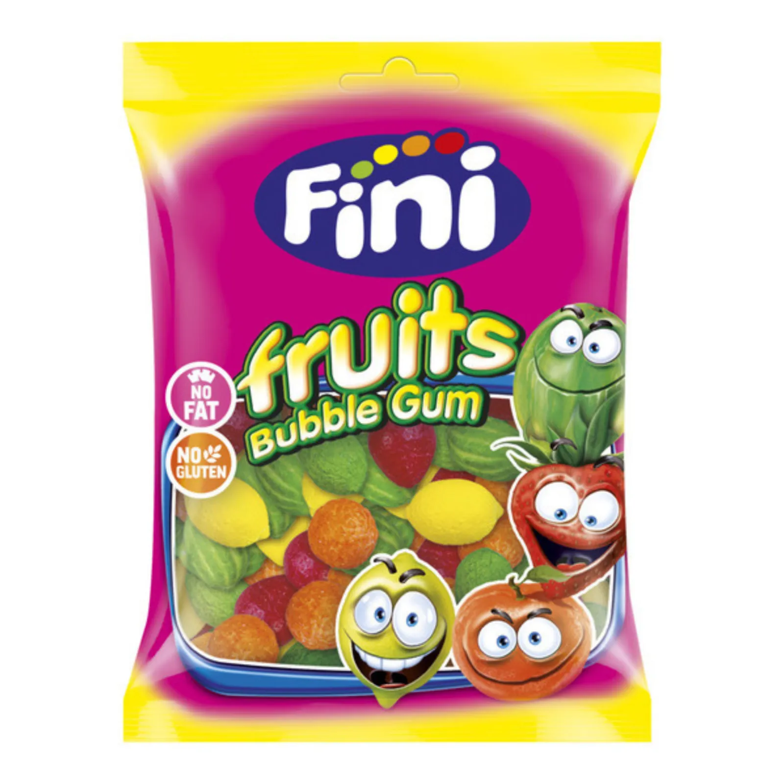 Fini Fruits Bubblegum Chewing-Gum 90 Gr