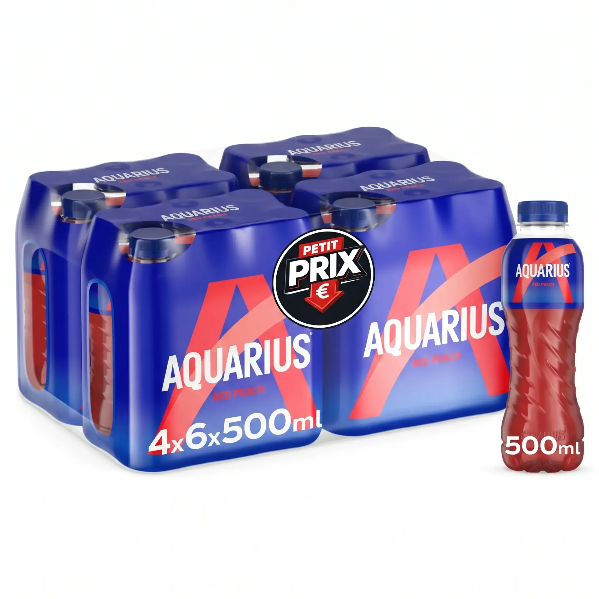 [AQU002] Aquarius Red Peach Bouteille 24x50 Cl