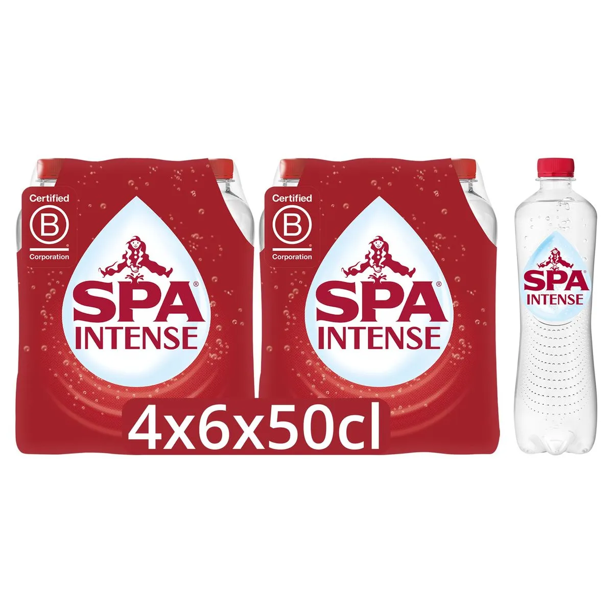 Spa Intense Eau Pétillante Bouteille 24x50 Cl