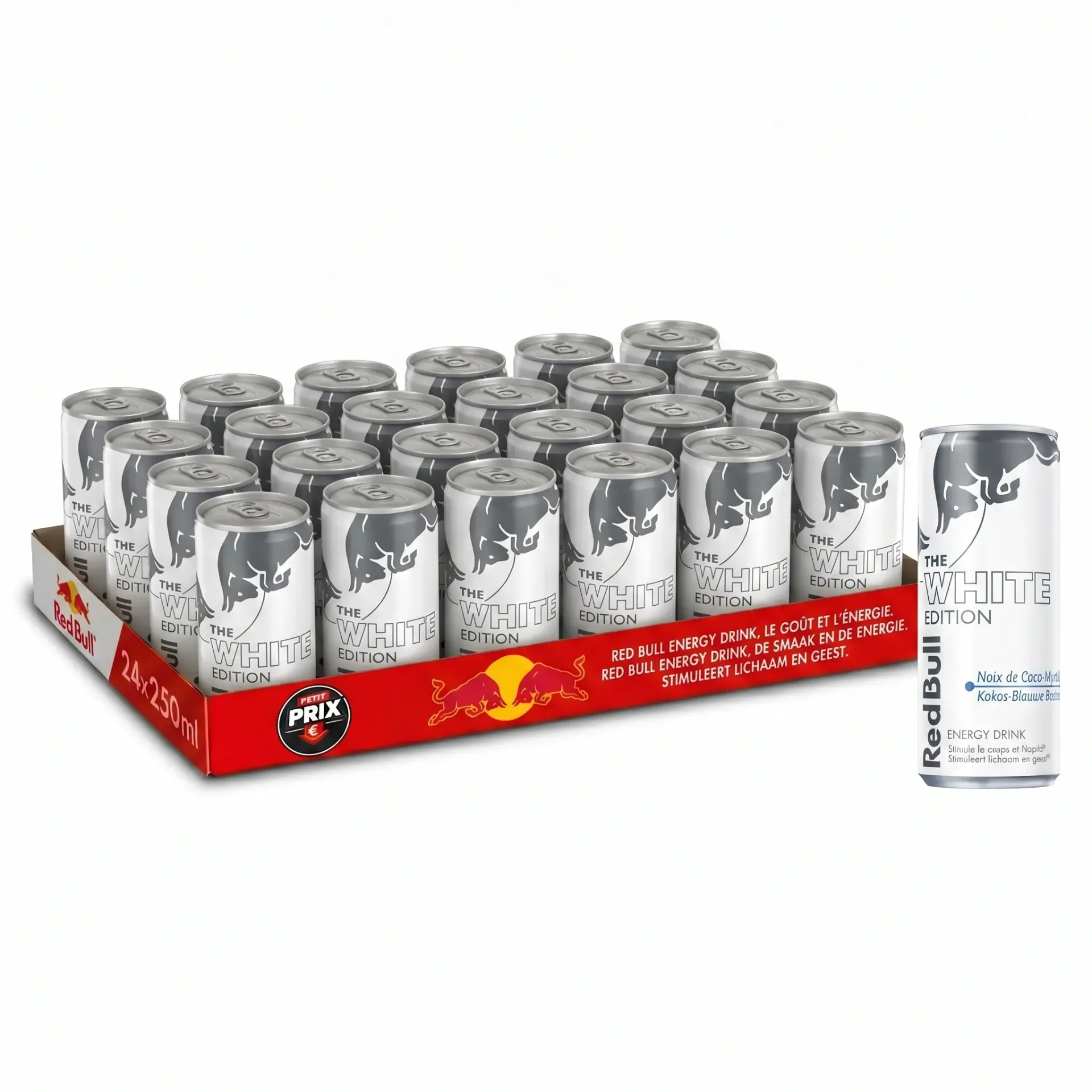 [RED005] Red Bull White Coco Myrtille Canette 24x25 Cl