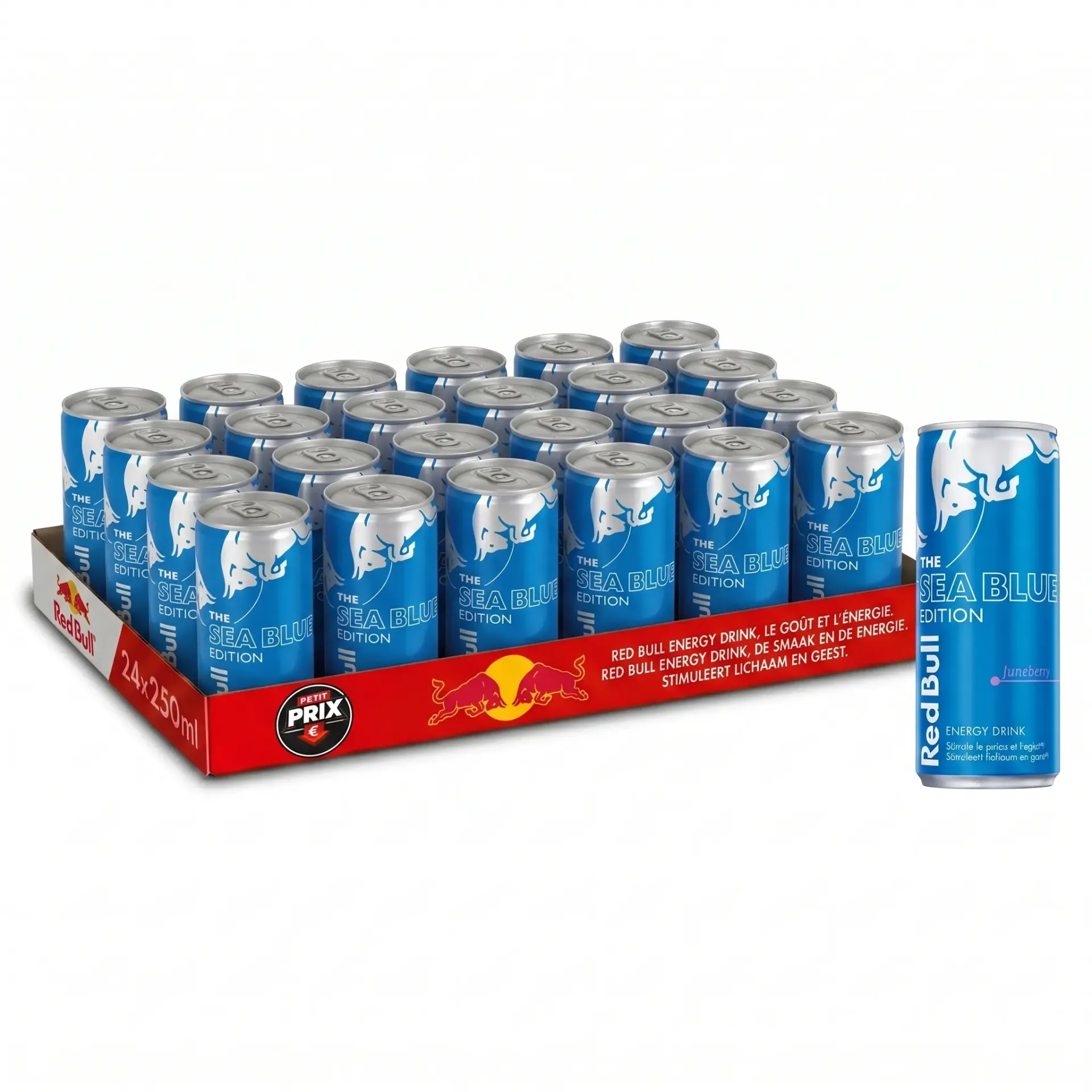 Red Bull Sea Blue Juneberry Canette 24x25 Cl