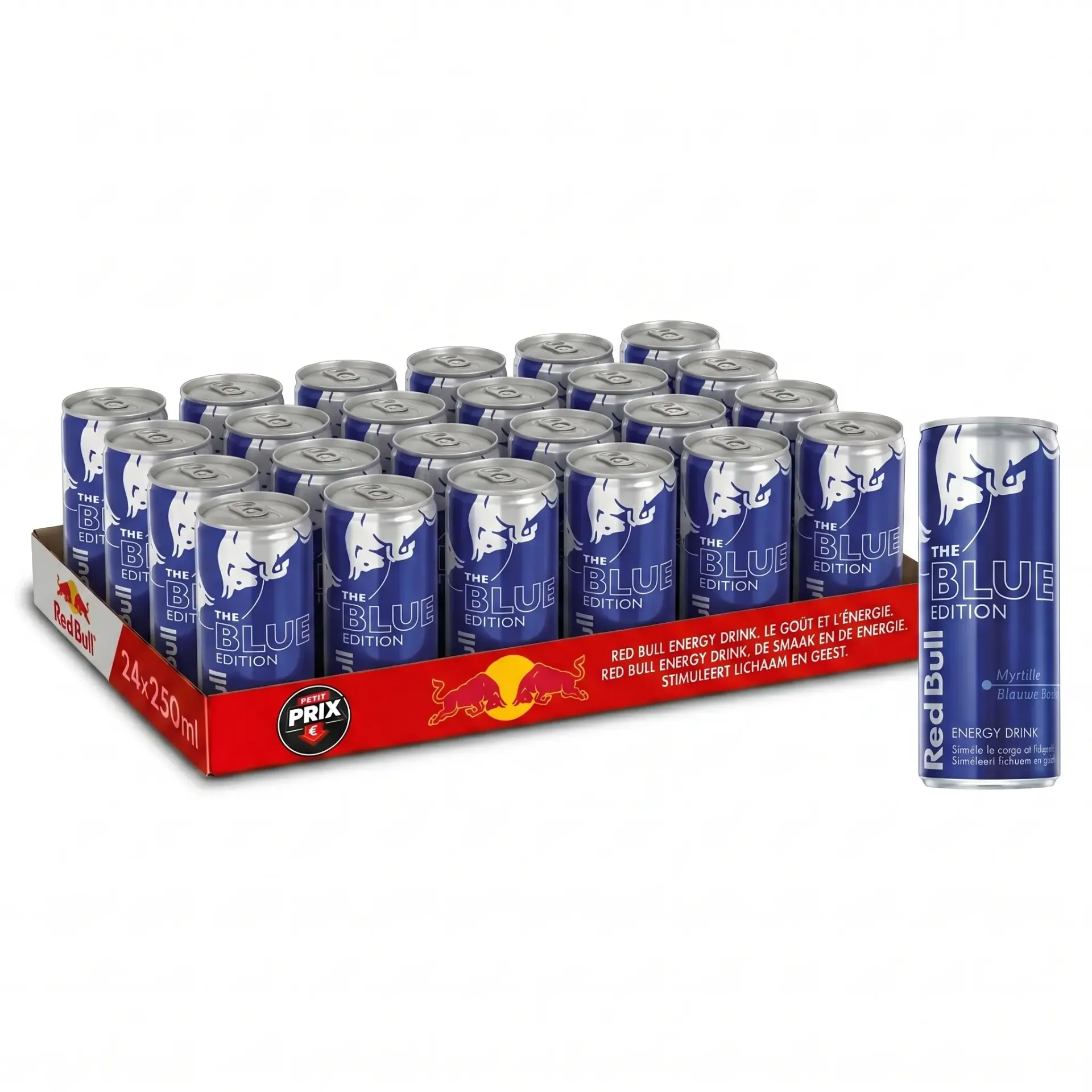 Red Bull Blue Myrtille Canette 24x25 Cl