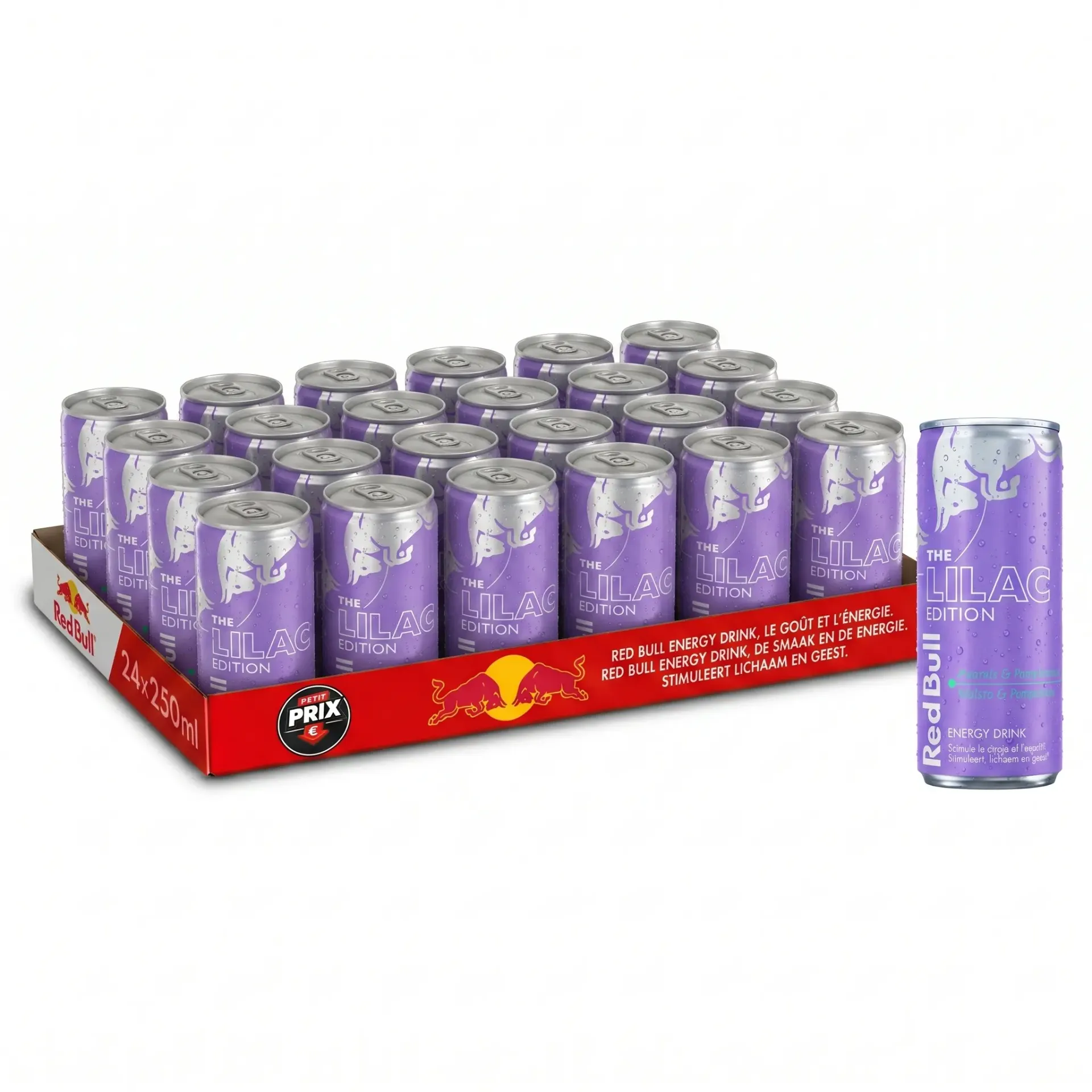 Red Bull Lilac Aspérule Pamplemousse Canette 24x25 Cl