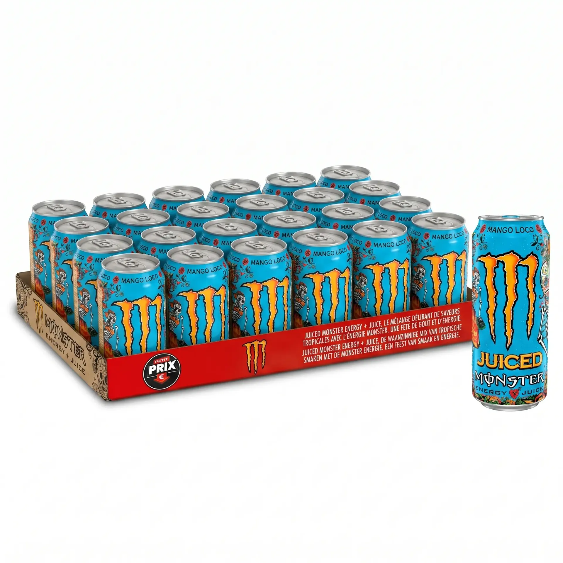 Monster Juiced Mango Loco Canette 24x50 Cl