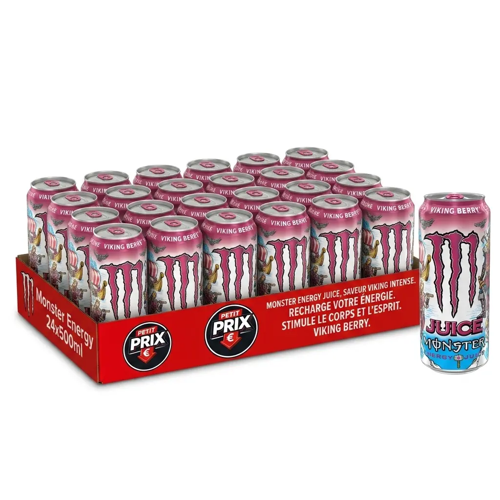 Monster Juice Viking Berry Canette 24x50 Cl